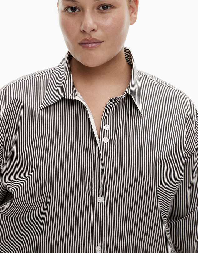 Witchery - Cotton Stripe Relaxed Shirt