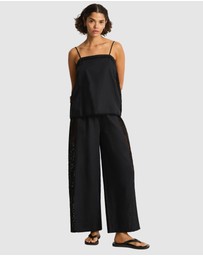 Sea Level Australia - Shore Linen Panelled Shift Cami Top