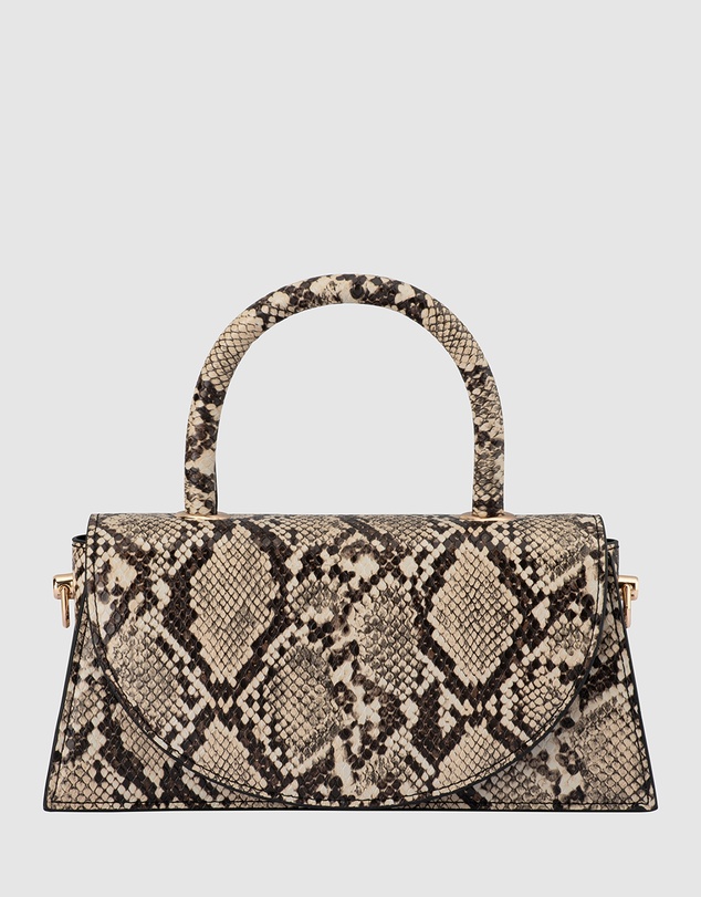 Olga Berg - Kendall Printed Top Handle