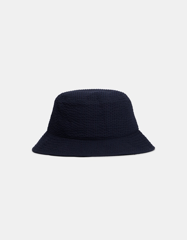 Tommy Hilfiger - Kids' Wavy Flag Seersucker Bucket Hat