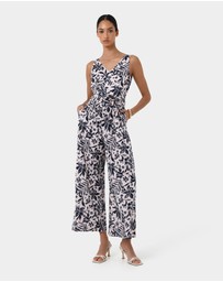 Forcast - Ren Linen Blend Jumpsuit