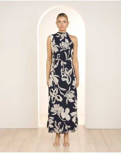 Pilgrim - Maddy High Neck Maxi Dress