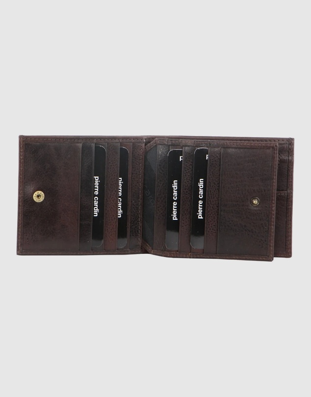 Pierre Cardin - Leather Tri-Fold Wallet with RFID