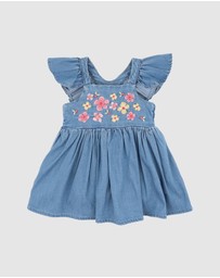 Fox & Finch - Grow Wild Embroidered Dress - Babies