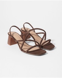 & Other Stories - Strappy Block Heel Sandals