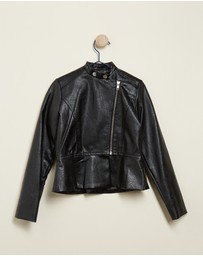 Honey and Beau - Dusk Till Dawn Biker Jacket - Teens
