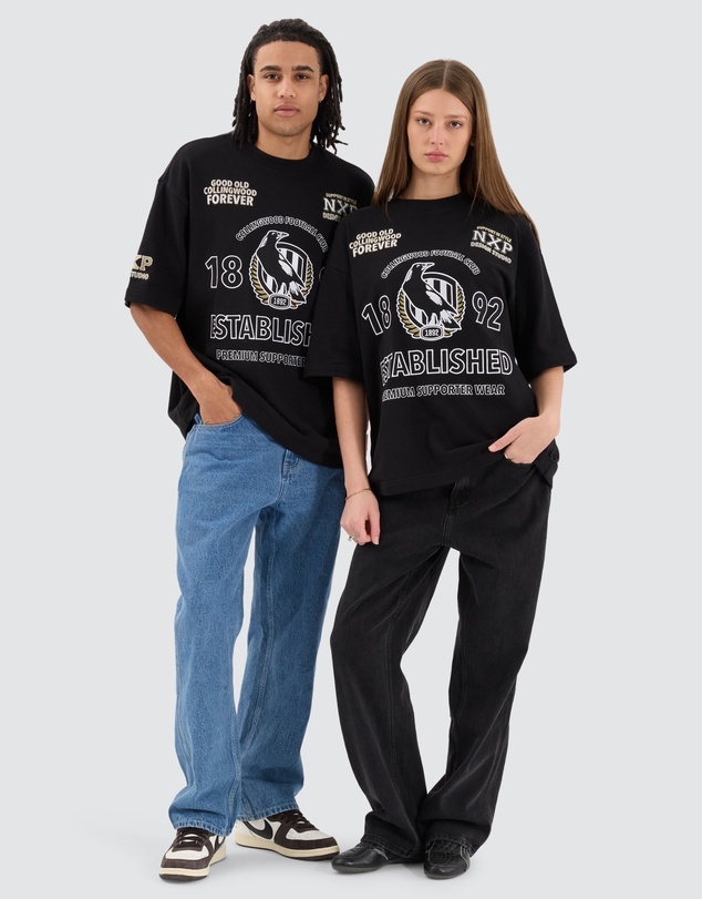 Nena & Pasadena - Collingwood Mega Loop Back Tee
