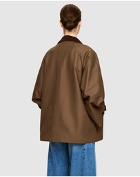 ARKET - Corduroy-Collar Jacket