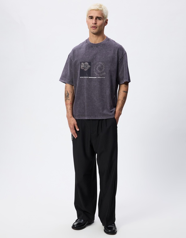 Thrills - Natural Occurence Oversized Box Crop Tee