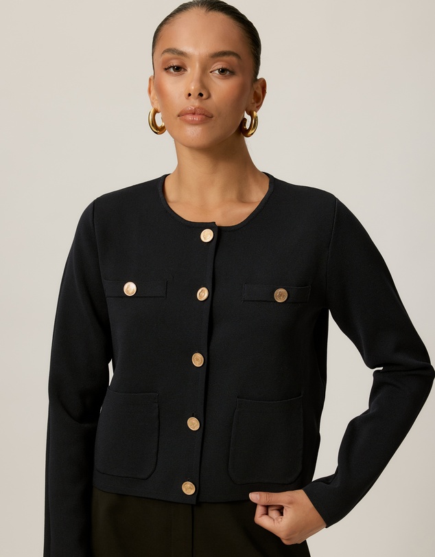 Tussah - Lisa Cropped Knit Jacket