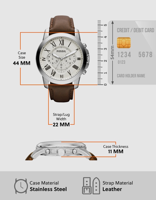 Fossil - Grant Men's Chronograph Watch