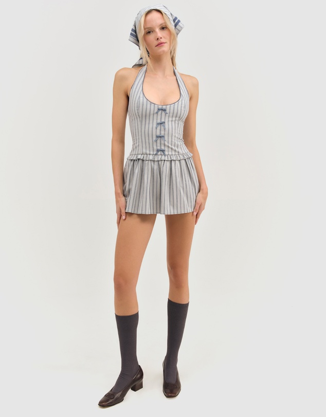 For Love & Lemons - Janice Halter Mini Dress
