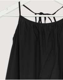 Revibe - Repaired Assembly Label Celine Tie Back Dress - AU 10
