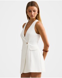 Forever New - Alina Wrap Halter Neck Mini Dress