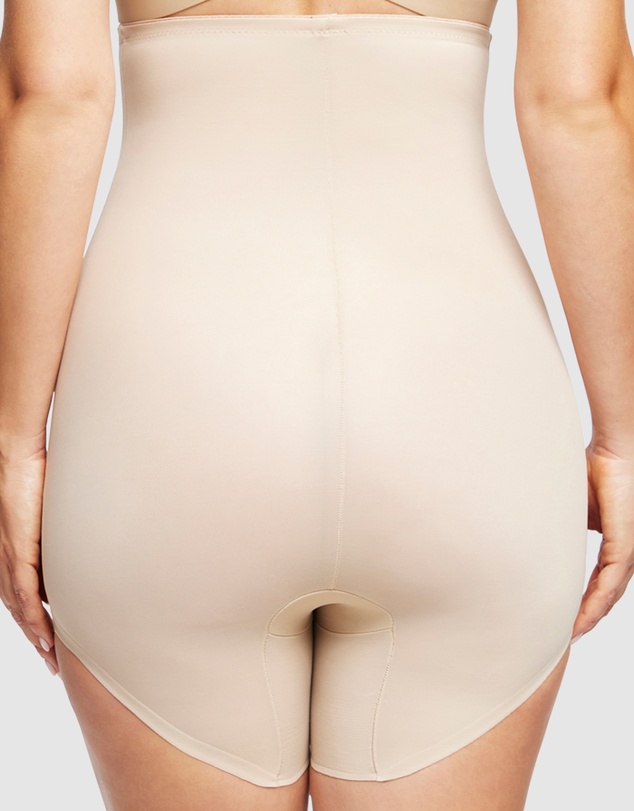 Naomi & Nicole - Sidekick High-Waist Slanted Hem High Leg Shapewear Short
