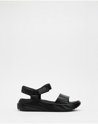 Holster - Cloudnine EVA Wedge Sandals - Black - Women's