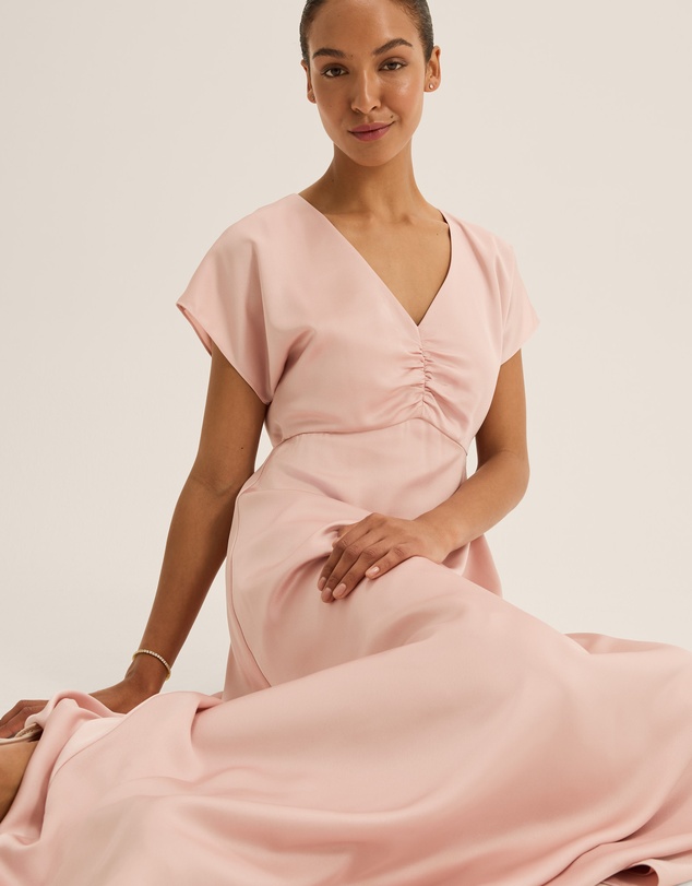 Review - Montague Satin Dress