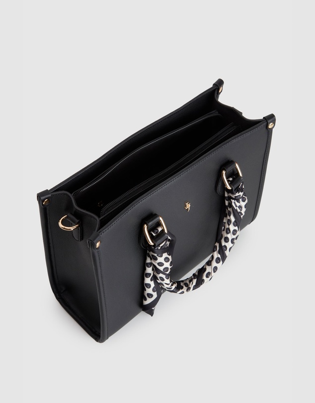 Laura Jones - Small Tote Bag With Scarf