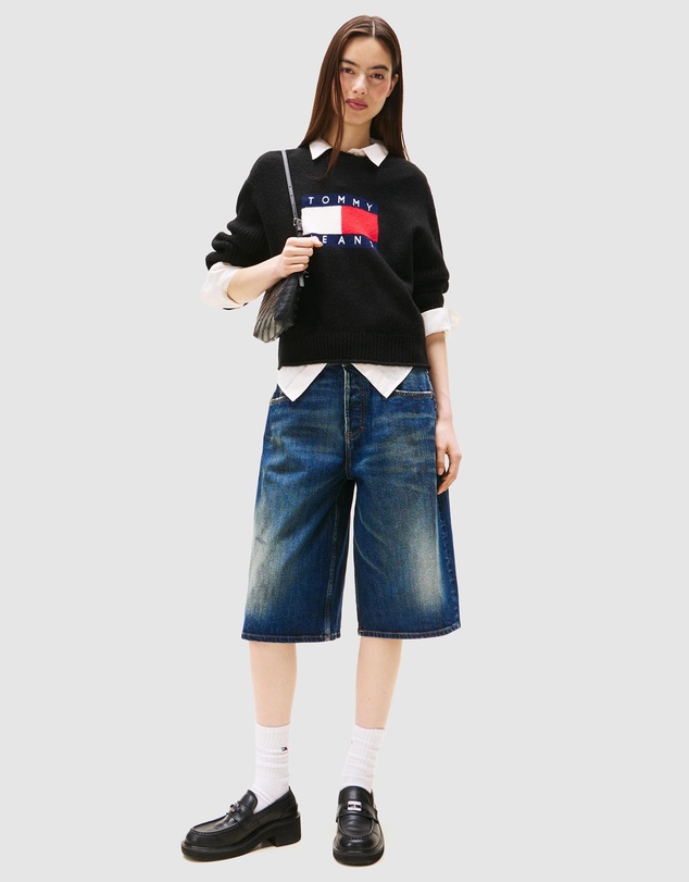 Tommy Jeans - Melange Flag Sweater