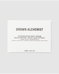 Grown Alchemist - Regenerating Night Cream Neuro-Peptide, Violet Leaf Extract 40ml
