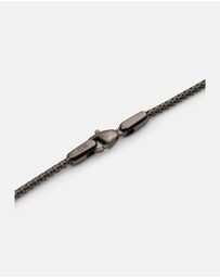 Daniel Wellington - Tide Mesh Necklace Graphite 1.8mm