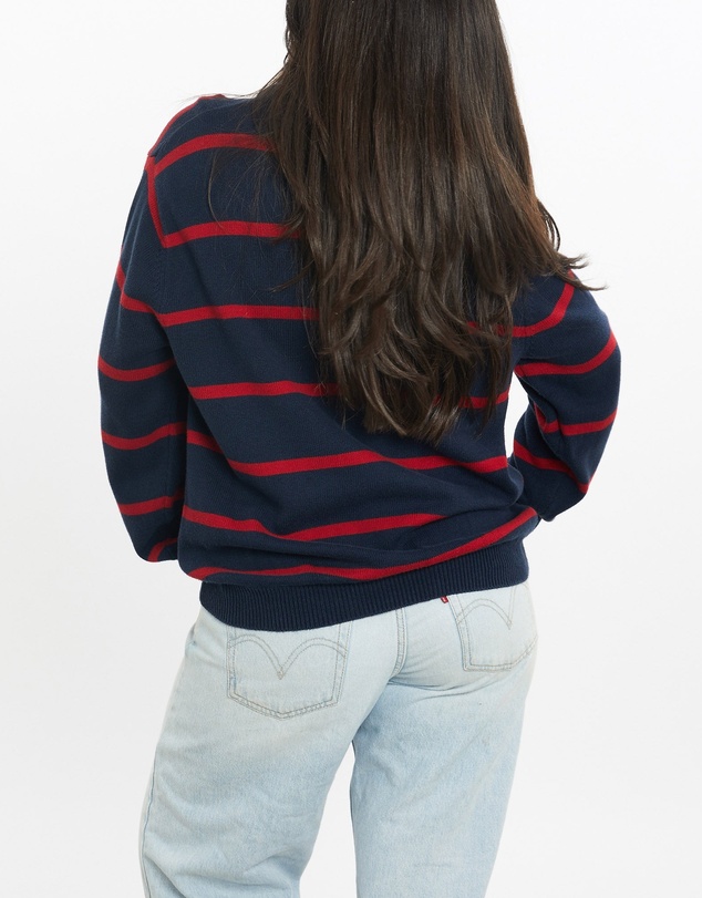 Vintage by The Real Deal - Pre Loved - Vintage Chaps Ralph Lauren Quarter Zip Knit Sweater