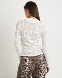 Insight - Verity Lace Zip Shirt