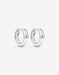 Michael Hill - 11mm Huggie Earrings in Sterling Silver