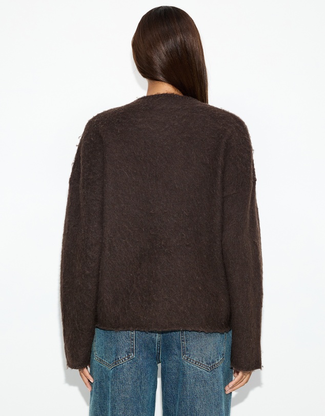 Dazie - Talia Fluffy Knit Jumper