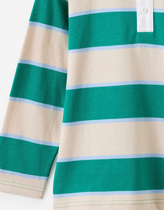 Cotton On Kids - Rugby Polo Long Sleeve