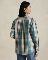 Polo Ralph Lauren - Relaxed Fit Plaid Cotton Twill Shirt