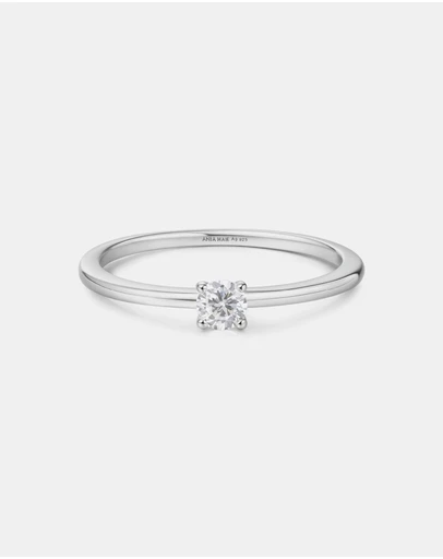 Ania Haie - Silver Classic Slim Stacking Ring