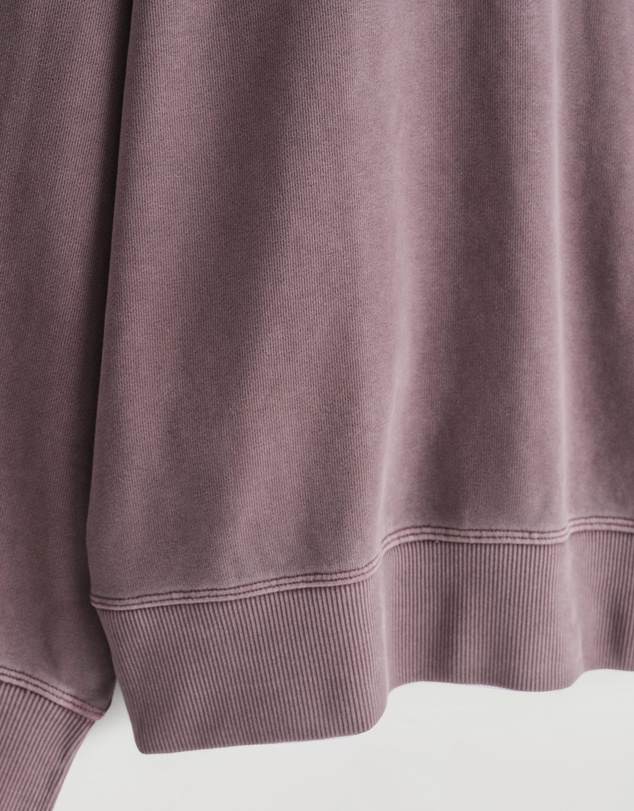 COS - Relaxed Washed-Cotton Sweatshirt