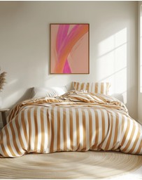 Olive et Oriel - Color Strokes No 15 by Treechild Art Print