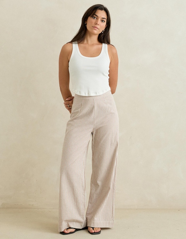 Rhythm - Valley Stripe Wide Leg Pants