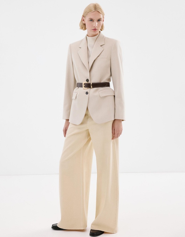 M.N.G - Wide Leg Mid-Rise Jeans