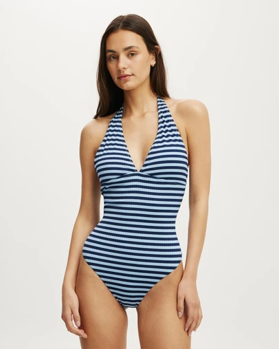 Cotton On Body - High Apex Halter Cheeky One Piece