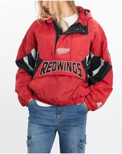 Vintage by The Real Deal - Pre Loved - Vintage 90s Starter NHL Detroit Red Wings Jacket