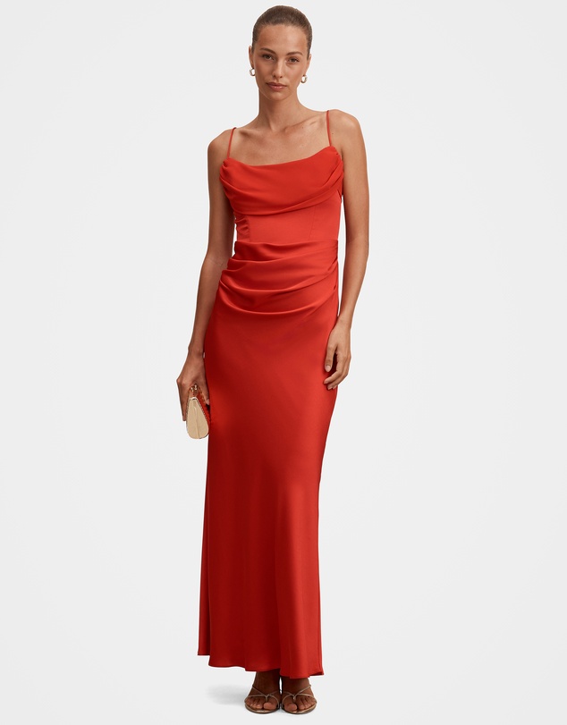 Forever New - Claudia Strappy Corset Maxi Dress