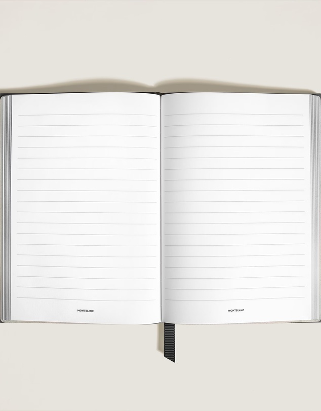 Montblanc - Medium Notebook in Sartorial Leather, Lined Pages