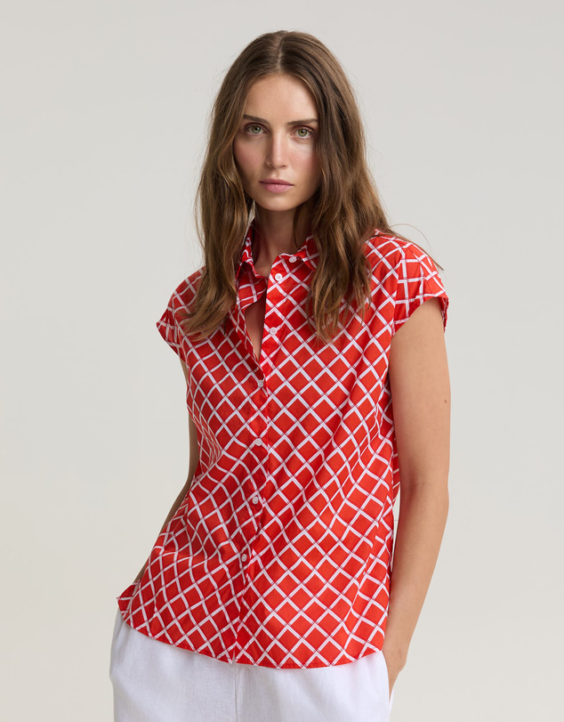 Sportscraft - Geo Lily Voile Shirt