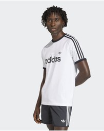 adidas Originals - 3-Stripes Slim Ringer T-Shirt Mens