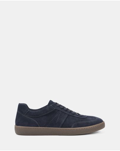 Navy Suede