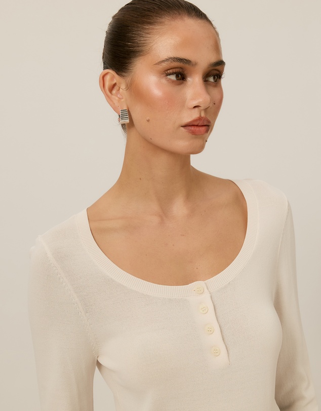 Tussah - Freya Fine Knit Long Sleeve Top
