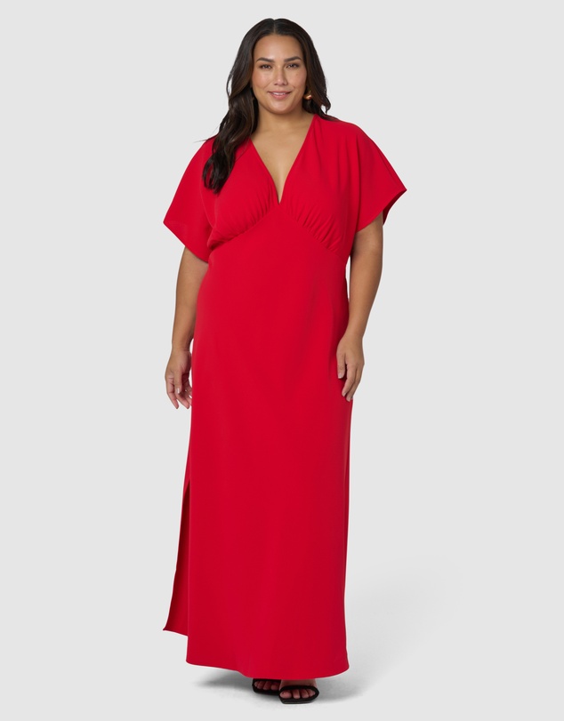 Pink Dusk by Curve Project - Scorching Maxi Dress