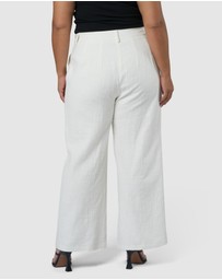 Something 4 Olivia - Lila Linen Wide Leg Pant