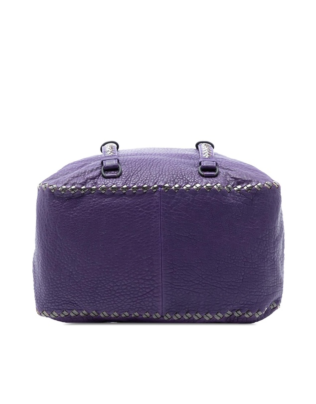 Pre-Loved by Azura Reborn - Pre-Loved Intrecciato Trimmed Leather Handbag