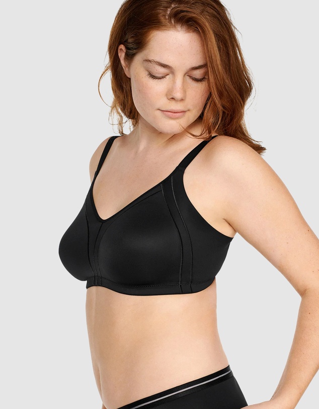 Naturana - Side Smoother Wirefree Minimiser Bra