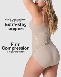 Leonisa - Bellyflex Total Adjustable Post-Surgery or Postpartum Belly Wrap Brief