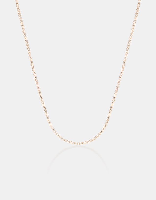 The Silver Collective - Tennis Necklace Fine